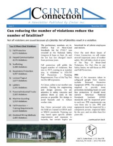 Cintar Connection - Issue 4 - OSHA Top 10 Violations 2017